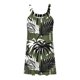 thumbnail image 3 of Vestido Informal Holgado de Manga Larga Con Escote En V Para Mujer, Cómodo Para Usar A Diario, Estilo Bohemio, Para Verano, Primavera y Otoño, Vestido Midi Fluido., 3 of 3
