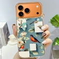 thumbnail image 3 of Case For Apple iPhone Air / 17 Pro / 17 Pro Max Series Case, Slim Thin Transparent Flexible Clear TPU Shockproof Phone Case For iPhone 17 Series, Vintage Flowers Birds (3), 3 of 6