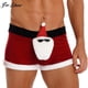 thumbnail image 2 of Disfraz navideño para hombre, calzoncillos tipo bóxer de tiro bajo, ropa de noche para fiestas temáticas de carnaval, cosplay, clubes y actuaciones en el escenario, 2 of 5