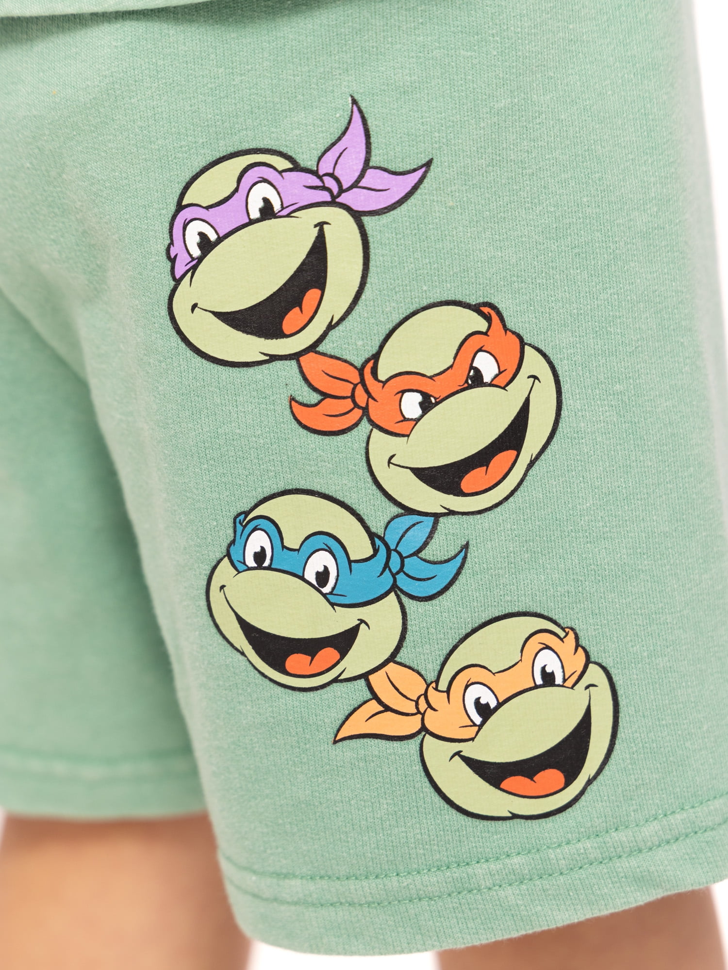 Teenage Mutant Ninja Turtles Baby and Toddler Boy Short Sleeve Graphic Tee and Matching Shorts Set, 2-Piece, Sizes 0/3M-5T