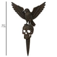 thumbnail image 3 of DefiDgd Halloween Theme Metal Yard Stake,Witch Hat Hollow-out Plug-in Iron Garden Stake for Halloween Garden Porch Patio Lawn Pathway Outdoor Courtyard Holiday Home Decoration(N), 3 of 8