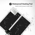 thumbnail image 3 of 2pcs Terrarium Heating Mat Aquarium Heating Mat Waterproof Vivarium Temperature Controller For Reptiles Lizards Geckos Snakes Turtles Spiders (2pcs-5w, 3 of 5