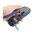 thumbnail image 5 of Pinza Pelacables De Cable Red Rj45 Cat6 Cat5e Cat5 Rj11 Rj12, Negro/azul, 5 of 5