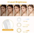 thumbnail image 4 of Clip on Ring Light, Kimwood Rechargeable 60 LED Selfie Ring Light for Phone, Laptop, Tablet (3 Models, 5 Level Brightness), 4 of 5