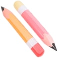 thumbnail image 3 of Large Inflatable Pencil: 2pcs Giant Hanging Blow Up Pencil Balloon Crayon Balloons Classroom Decoration Back To School Decor For Classroom Photo Prop Supplies, 3 of 8