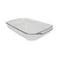 thumbnail image 2 of Pyrex 233 3-Qt Rectangle and 222 2-Qt Square Clear Glass Baking Dishes (4-Pack), 2 of 5