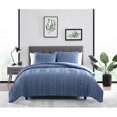 thumbnail image 1 of G3 Home 90021 Elm Comforter Set, Blue - King Size - 3 Piece, 1 of 1