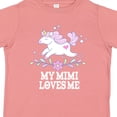 thumbnail image 4 of Inktastic My Mimi Loves Me Unicorn Girls Toddler T-Shirt, 4 of 5