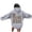 Dark Gray, variant on Womens Tunic Fall Comfy Hooded Long Sleeve Kimono Cold Shoulder Drawstring Graphic Leisure Cotton Sweatshirts Hoodies(Black,XL)