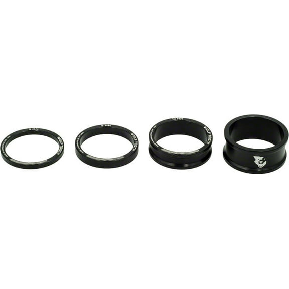 Wolf Tooth Components Headset Spacer Kit 3 510 15mm Black