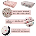 thumbnail image 4 of Pet Blanket for Dogs and Cats, Soft Comfy Puppy and Kittens Bed Blanket,Fluffy Fleece Pets Throw with Polka Dots, 4 of 7