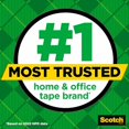 thumbnail image 3 of Scotch C-38 Desktop Tape Dispenser, Black, 1-Inch Core, Weighted Non-Skid Base, 3 of 9
