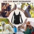 thumbnail image 7 of Unique Bargains Water Bottle Carrier Bag Water Bottle Holder with Adjustable Strap for Hiking Cycling Black, 7 of 7