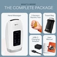 thumbnail image 6 of LifePro Legra Plus Hand Massager with Heat and Compression for Arthritis Relief Portable Electric Hand Massager with 5 Modes, Vibration, and Pressure Point Therapy - White, 6 of 8