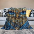 thumbnail image 2 of Orinice Aesthetic Owl Throw Blanket - Soft Plush, Lightweight, Warm, Fuzzy Anti-Pilling   Blanket for Couch, Bedroom, Travel, Bed - Perfect Comfy Gift for Kids and Adults  40x50in, 2 of 6