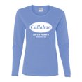 thumbnail image 2 of Wild Bobby, Callahan Auto Parts Sandusky Ohio Retro 90s Funny Tommy Boy, Pop Culture, Women Graphic Long Sleeve Tee, Light Blue, Medium, 2 of 4