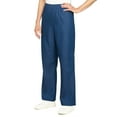 thumbnail image 3 of Alfred Dunner Womens Petite Solid Medium Pant, 3 of 6