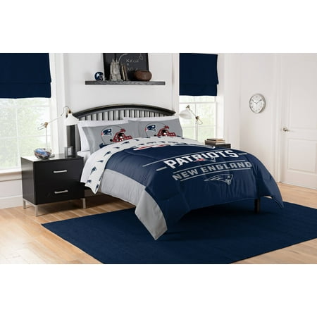 Nfl New England Patriots Monument Full Or Queen Comforter Set