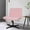 Pink, variant on Criss Cross Chair Modern Wide Seat with Mid back Armless Home Office Capacity 300lbNo Wheels Modern Swivel Height Adjustable Ergonomic Desk Computer Task Vanity Chairs,Pink