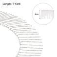 thumbnail image 2 of Uxcell 1Yard Rhinestone Fringe Trim,Diamond Crystal Tassel Fringe Trim for DIY Crafts,Bridal Decorations,Bags Decoration, 2 of 6