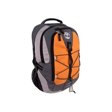 Timberland High Alpine Large with Bungee Utility Pocket - Notebook carrying backpack - 15.6" - black, orange
