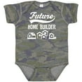 thumbnail image 3 of Inktastic Future Home Builder Contractor Boys or Girls Baby Bodysuit, 3 of 5