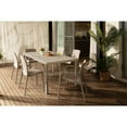 thumbnail image 3 of Lagoon Oslo Family Rattan Dining Table with Aluminum Legs, 3 of 3