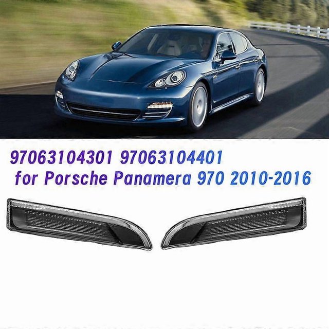 1Pair Front Marker Light 97063104301 97063104401 for 970 2010-2016 Side Turn Signal Lamp