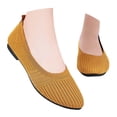 thumbnail image 3 of Women's Athletic Shoes for Light Gym & Fitness Classes Women's Shoes Pointed Toe Solid Color Flat Shoes Fashion Shoes Breathable Mom Shoes, 3 of 9