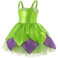 thumbnail image 3 of Princess Tinkerbell Costume for Toddler Girls Halloween Birthday Party Fairy Dress, 3 of 7