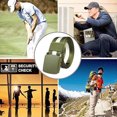 thumbnail image 2 of Correa tejida deportes al aire libre de los hombres tácticos de nylon de la correa de la hebilla lisa, 2 of 5