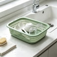 thumbnail image 6 of Aoznliie Kitchen Storage Basket, Large Produce Basket with Ventilation Holes,Vegetable Storage Bin for Countertop,Fruit Basket Pantry Organizer for Home,13x10in, 6 of 7