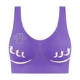 thumbnail image 3 of Fancifize Women Wireless Sports Bra No Underwire Seamless Full Coverage Padded Bras Comfortable Bralettes Everyday Bra, 3 of 5