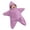 Purple, variant on UACY Infant Boys Girls Star Shaped Hooded Jumpsuit Plush Wrap Romper, Soft Zip Up Outfit for Newborn Baby Lounging Baby Shower Gift (Yellow, 6-9 Months)