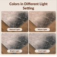 thumbnail image 7 of Design&I 8'x10' Washable Area Rug Sleek Flatweave Pet Friendly Abstract Blush Cracked Motif Veining Veined Swirls Gilded Pink Flowing Dynamic for King Size Bedroom, Under Bed, 7 of 7