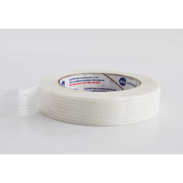 Clear 96 Pack 3/8" x 60 Yds 4 Mil Industrial Grade Filament Strapping Tape 