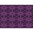 thumbnail image 1 of Ahgly Company Machine Washable Indoor Rectangle Transitional Dark Orchid Purple Area Rugs, 2' x 4', 1 of 7