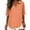 Orange, variant on Dxzfnsa T Shirts Short Sleeve V Neck Tees Womens Tops Beach Vacation Fashion Clothes 2026 Casual Summer Spring Fall Outfits Red-S