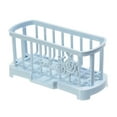 thumbnail image 2 of Visland Kitchen Sink Caddy Sponge Holder - Sponge Holder for Sink, Sink Tray Drainer Rack, Soap Dish Dispenser Brush Holder Storage Kitchen Accessories, 2 of 8