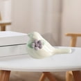 thumbnail image 5 of kowaku Ceramic Bird Statue Home Decoration Modern Styles Artcrafts Decorative Ornament Bird Figurine for Micro Landscape Accessories violent flower, 5 of 9
