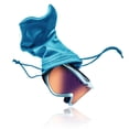 thumbnail image 4 of Bolsa para gafas de esquí Uxcell, paquete de 3 fundas de microfibra, estuche de almacenamiento protector, azul, 4 of 7