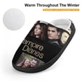 thumbnail image 4 of The Vampire Diaries Characters Kid's Cotton Slippers Winter Warm Soft Plush Slippers with Rubber Sole Non-Slip Indoor Outdoor Slip on Shoes Fluffy House Slippers For Boys Girls Teen, 4 of 8