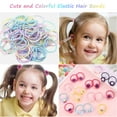 thumbnail image 4 of GIRACOA 172pcs Hair Accessories for Girls, 42pcs Baby Girls Hair Clips and 130pcs Girls Hair Rubber Bands, Hair Clips Hairpins for Baby Girls and Children (B), 4 of 7