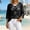 Black plus size v neck tops a1, variant on Women Plus Size V-Neck 3/4 Sleeve Hollow Out Crochet Pullover Tops for Women Casual Boho Basic Blouses Fall Winter Sweaters Tunic Shirts, Pink 5XL