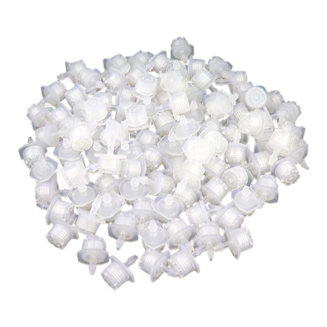 Gotero de riego Gotero de riego Aspersores Sistema de riego de jardines Boquilla blanco