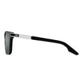 thumbnail image 6 of IVI Vision Gravitas Polished Black/Brushed Silver with Grey AR Lens Men's Sunglasses, 6 of 8