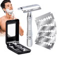 thumbnail image 1 of Rastrillo Clásico Barbero Desarmable Ecológico Acero Inoxidable, 1 of 7