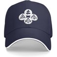 thumbnail image 3 of York Rite Baseball Cap Classic Adjustable Hat, 3 of 8