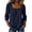 A1 Black, variant on Womens Linen Embroidered Top Beach Tops Loungewear Soft Breathable Vacation Shirts Summer Boho Tops 2026 Trendy Square Neckline Travel Top 3/4 Sleeve Light Blue L