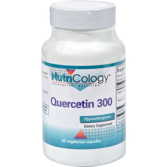 NutriCology Quercetin 300 - 60 Capsules
